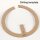 Applique décorative LED Métal Noir L:40 cm Ring