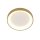 Plafonnier LED or blanc Ø28 cm 2700 K confortable