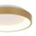 Plafonnier LED or blanc Ø28 cm 2700 K confortable