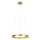 LED Hängelampe rund in Gold B:60 cm 50 W 2700 K elegant