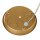 LED Hängelampe rund in Gold B:60 cm 50 W 2700 K elegant