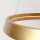 LED Hängelampe rund in Gold B:60 cm 50 W 2700 K elegant