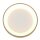 Plafonnier LED or blanc Ø38 cm 30 W confortable