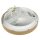 Plafonnier LED or blanc Ø38 cm 30 W confortable