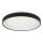 LED Deckenleuchte Schwarz Weiß Ø38 cm 30 W gemütlich
