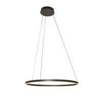 Lampe à suspendre LED métal plastique 80 cm...