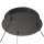 Große LED Pendelleuchte Schwarz Ø100 cm 80 W 2700 K
