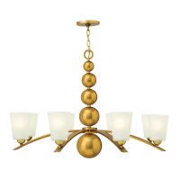 Lustre ROMINA en laiton &agrave; raccourcir &Oslash;97cm...