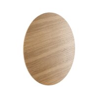 Wandleuchte Holz rund Ø 40 cm für 4x G9...
