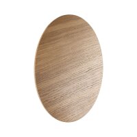 Wandleuchte Holz rund Ø 40 cm für 4x G9...