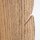 Wandleuchte indirekt Holz H: 69 cm Blatt Natur Design 4x G9
