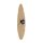 Wandleuchte indirekt Holz H: 69 cm Blatt Natur Design 4x G9