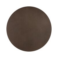 Applique métallique ronde Ø 40 cm brun pour...
