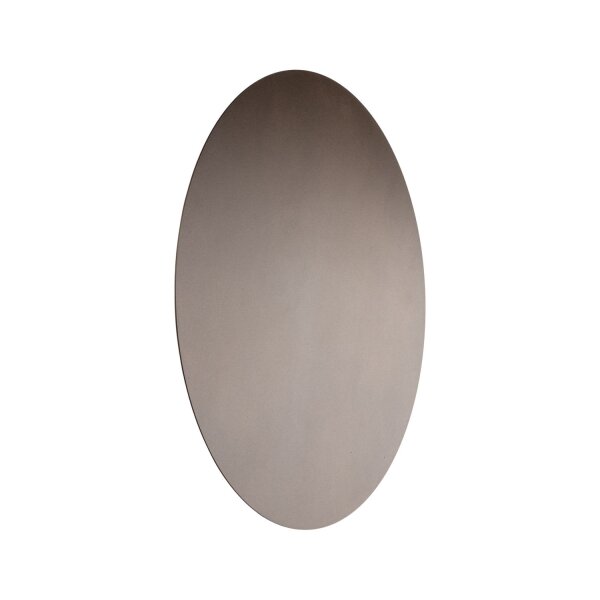 Wandlampe rund Braun Ø 30 cm klein 3x G9 indirektes Licht