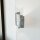 Wandlampe Metall stilvoll G9 T:17 cm in Silber Modern