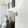 Applique Moderne Métal courbé G9 L:17 cm Blanc