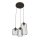 Dekorative Pendelleuchte Metall Schwarz E27 B:30 cm