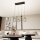 Pendelleuchte Metall E27 70 cm lang Retro Schwarz Gold
