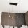 Pendelleuchte Metall E27 70 cm lang Retro Schwarz Gold