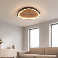 Applique LED Nature Noir L:45 cm 40W Scandinave