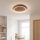 LED Deckenlampe Holz Alu dimmbar 60 W 3000/4000/6500K
