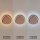 LED Deckenlampe Holz Alu dimmbar 60 W 3000/4000/6500K