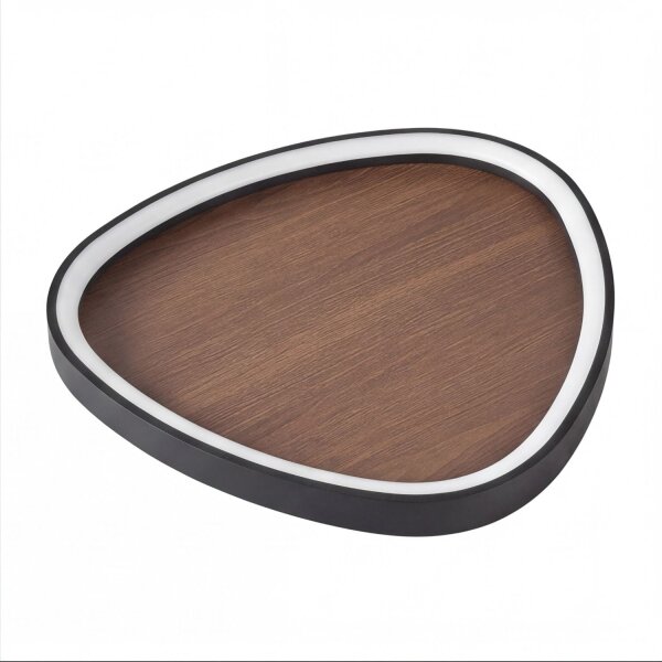 LED Deckenleuchte Holz Alu dimmbar 58 W 3000/4000/6500K