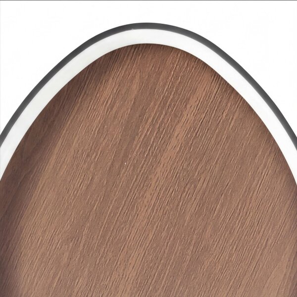 LED Deckenleuchte Holz Alu dimmbar 58 W 3000/4000/6500K
