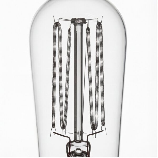 Tischleuchte Lila Glas verspiegelt E14 17,5 cm Metall