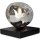 Tischlampe Glas Silber Schwarz E14 17,5 cm verspiegelt