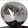 Tischlampe Glas Silber Schwarz E14 17,5 cm verspiegelt