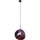 Suspension ronde en verre Lila Ø36 cm Moderne et élégante