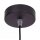 Suspension ronde en verre Lila Ø36 cm Moderne et élégante