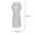 Boho Stehlampe Rattan Korb Metall E27 2-flammig 60 cm