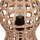 Lampadaire en rotin naturel 111 cm 4-flmg E27 Scandinave