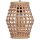 Hängelampe Korb Rattan Metall E27 rund Ø22 cm Boho