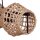 Hängelampe Boho Rattan Metall E27 3-flammig 80cm lang