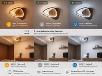 LED Deckenleuchte Modern 3000/4000/6500 K 35 cm