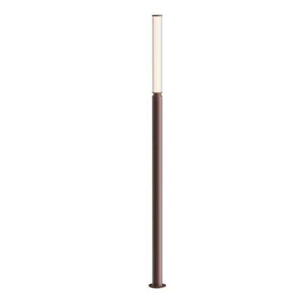 Borne déclairage LED aluminium verre 198,6 cm de haut IP65
