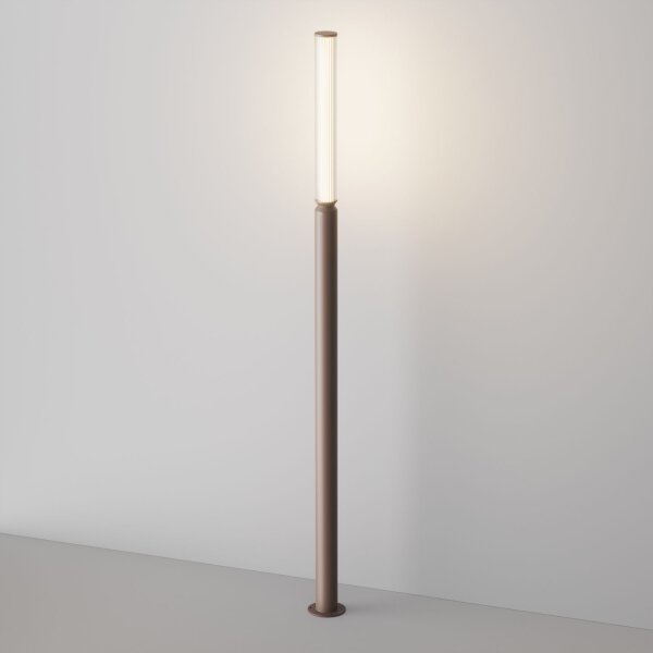 Borne déclairage LED aluminium verre 198,6 cm de haut IP65
