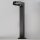 Lampe dallée aluminium verre LED IP54 65 cm graphite URSA