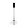 LED Pendelleuchte Metall Glas H: max. 348 cm Schwarz
