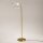 Lampadaire LED verre métal lumière blanc chaud 3000 K