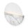 LED Wandleuchte Glas Metall 3000 K warmweiß 200 lm rund