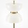 LED Stehlampe Metall Glas 145 cm rund 1300 lm Modern