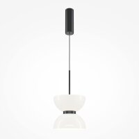 Suspension métal verre LED Ø 22 cm H : max....