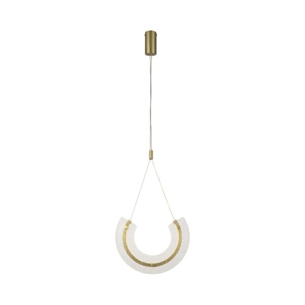 LED Hängeleuchte Aluminium Glas H: max. 186,5 cm 350 lm