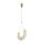 LED Hängeleuchte Aluminium Glas H: max. 186,5 cm 350 lm