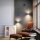 Wandleuchte LED Metall Glas Up Down 228,9 cm hoch Chrom