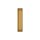 Wandlampe Aluminium Glas LED 36 cm hoch in Messing Gold